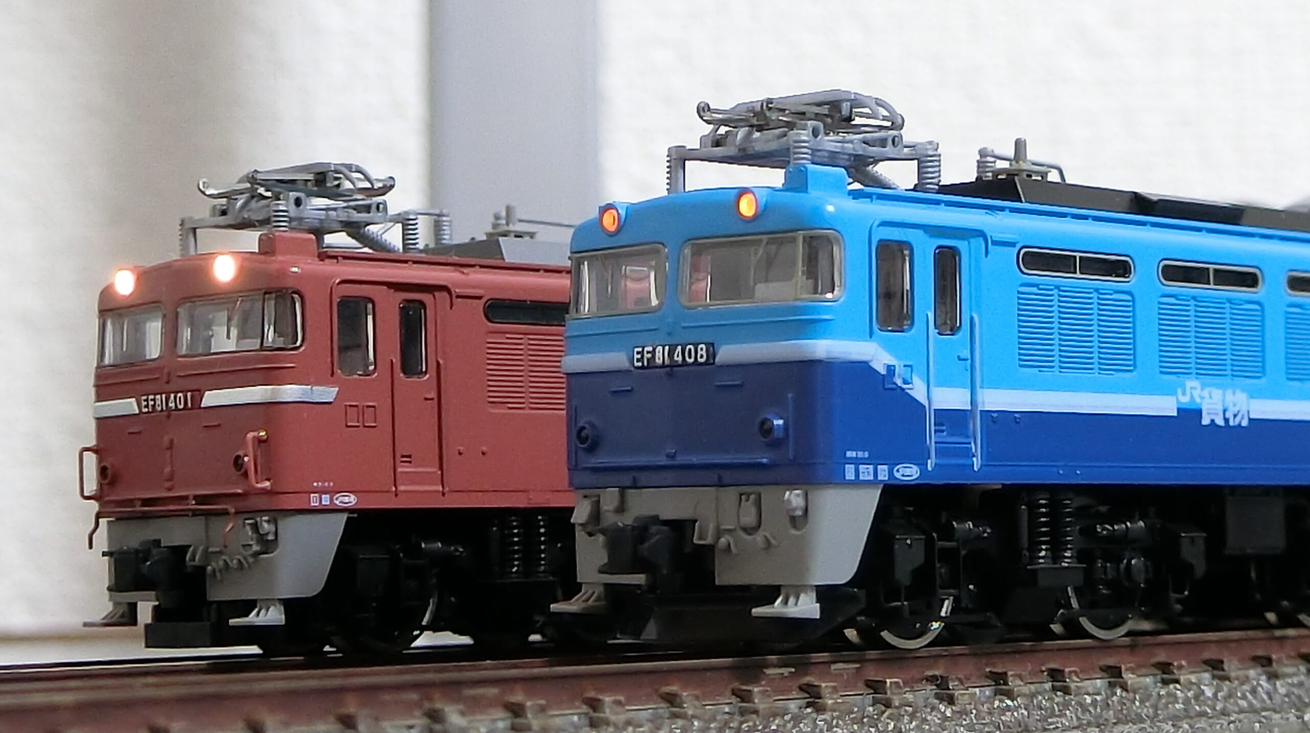 トミックスHO-107 EF81 408 JR貨物試験色 - 鉄道模型